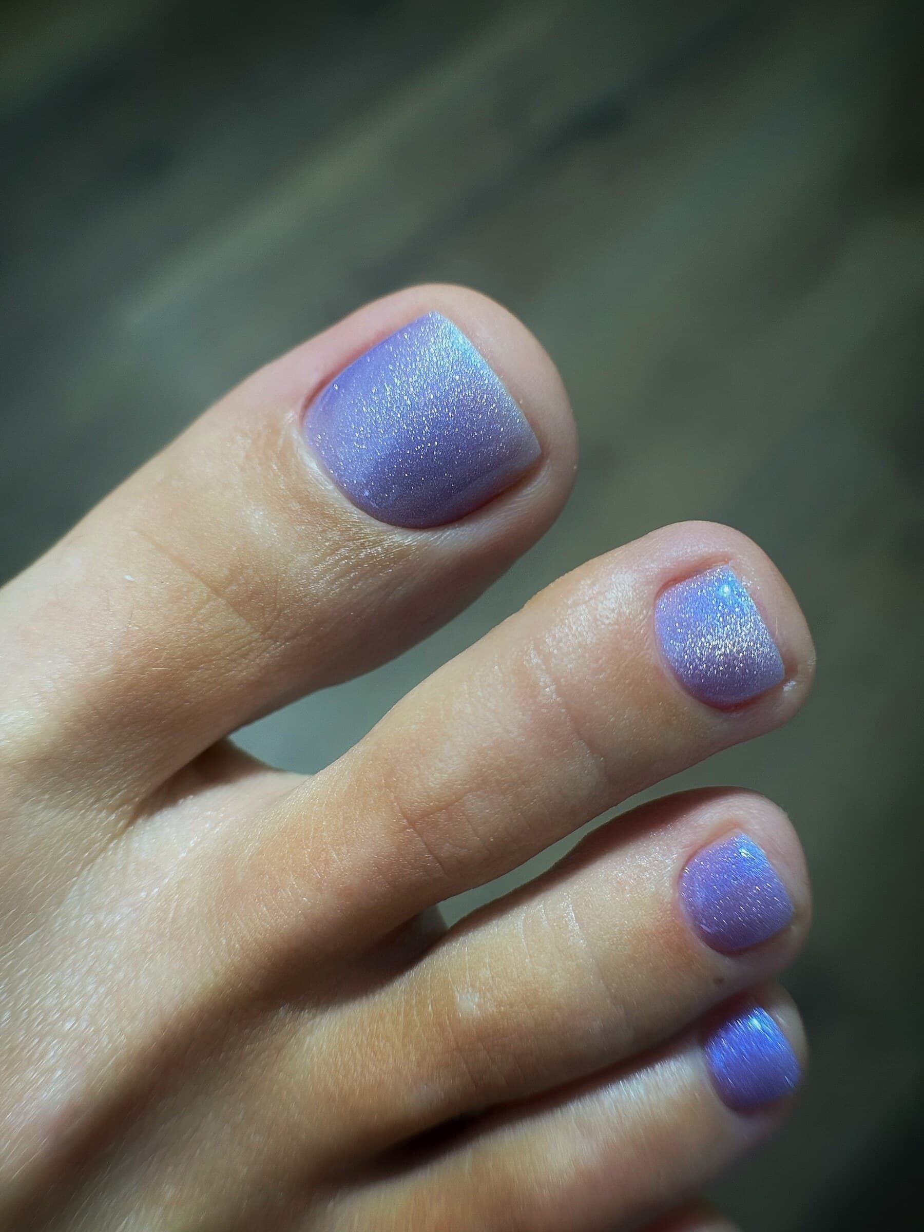 Lilac — dry European pedicure, Studio Beauty Box, Orlando