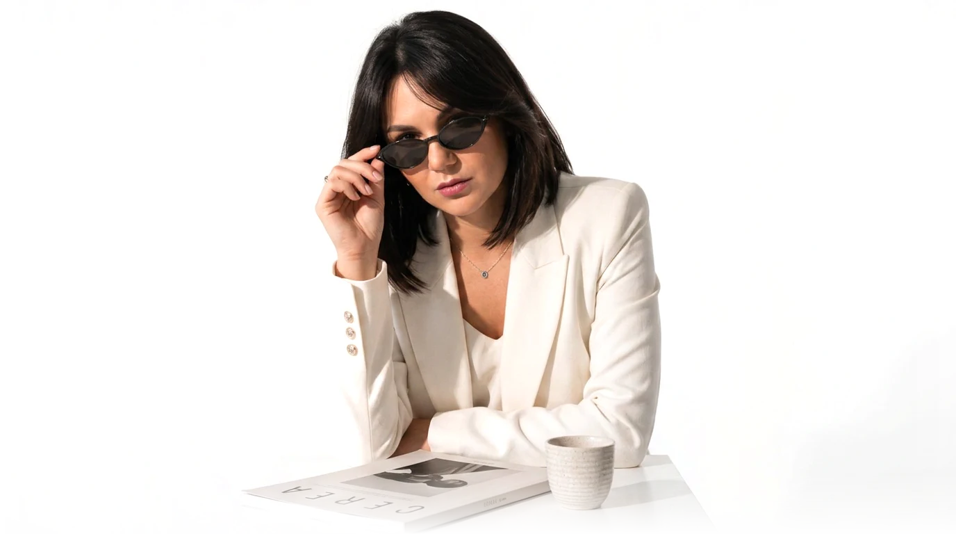 Natalia Portna, nail artist and owner of Studio Beauty Box, at her desk in the Orlando studio